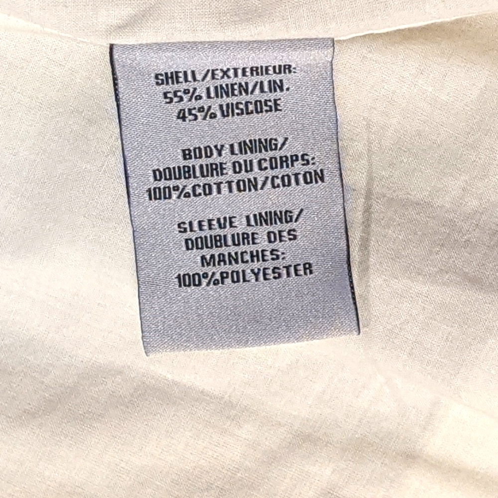 Bagatelle Collection Linen Viscose Drape Front Ja… - image 6